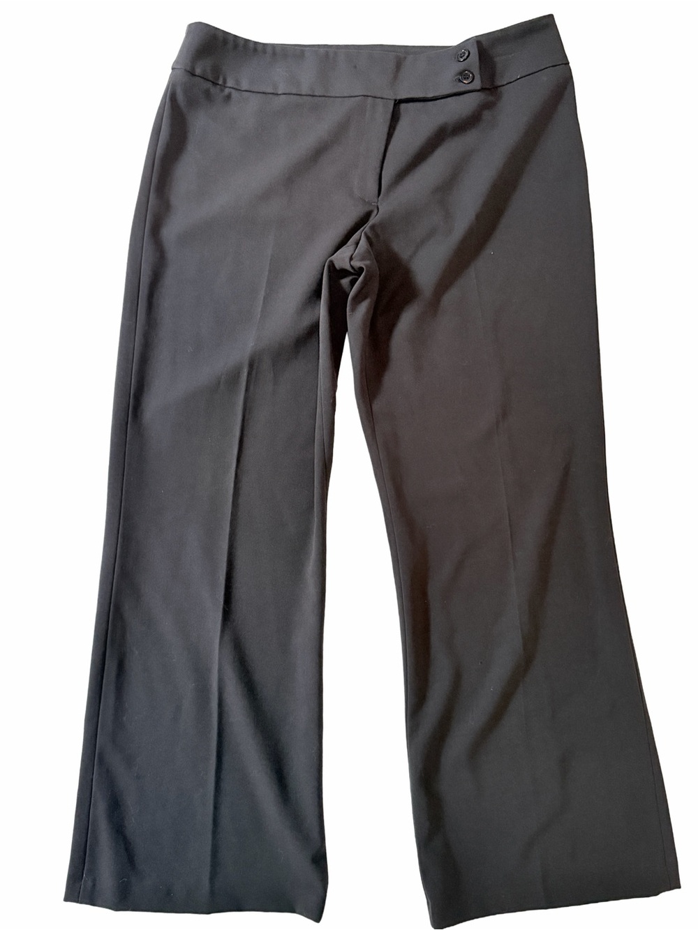 Sojo Petite classic Black Dress Pants - Classic Wide Leg High Rise 12P large
